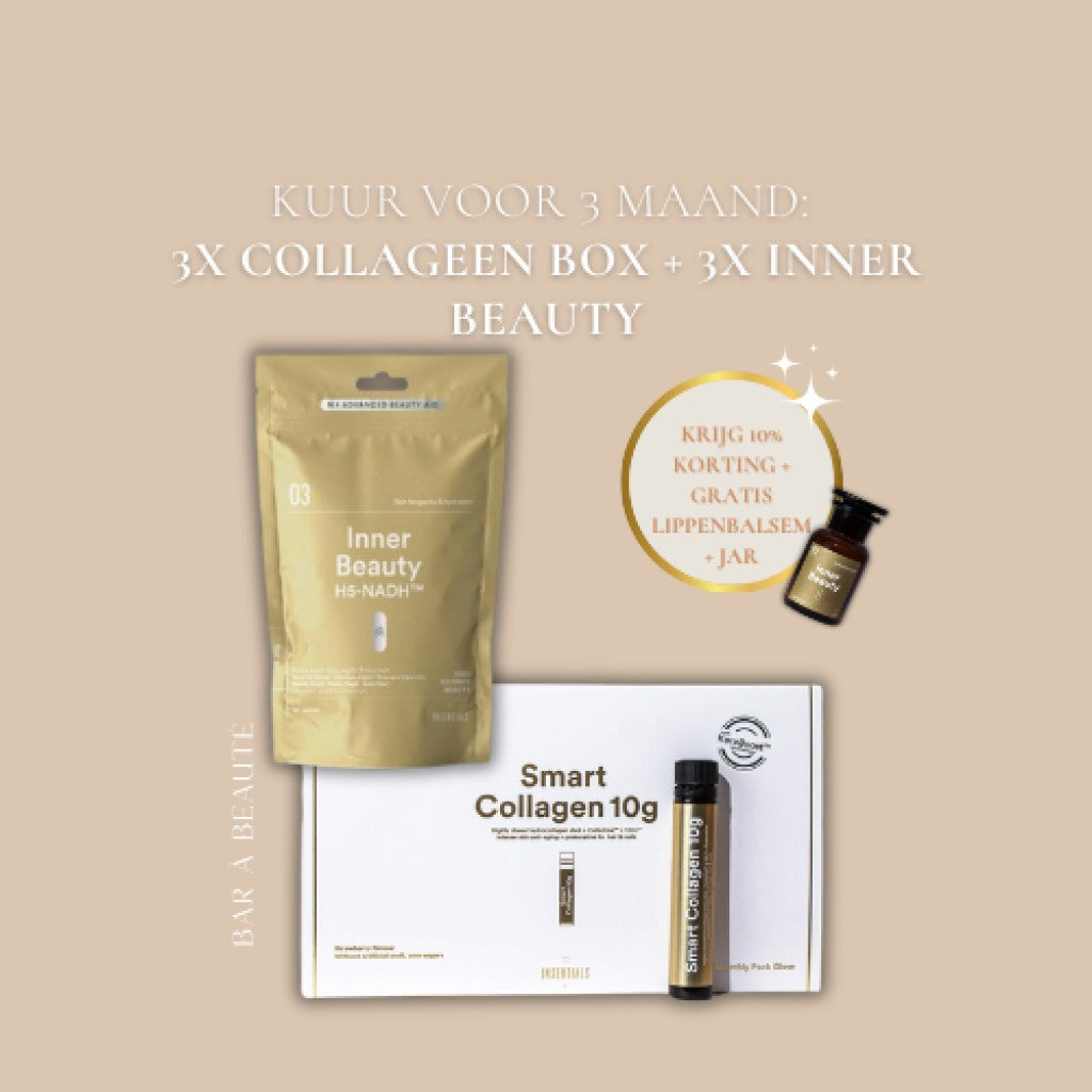 3 maand kuur: Inner Beauty H5-NADH™ + smart collagen shots