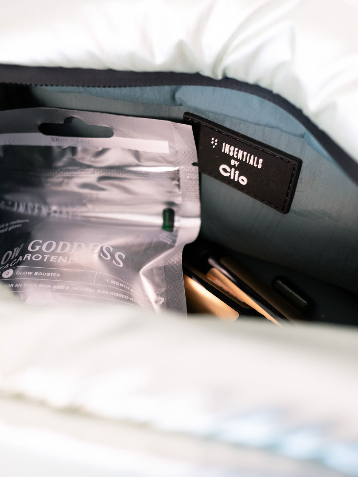 Clio Goldbrenner X Insentials Beauty Pouch