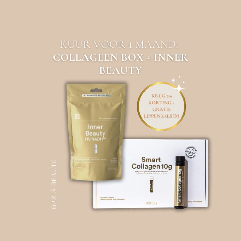 1 maand kuur: Inner Beauty H5-NADH™ + smart collagen shots